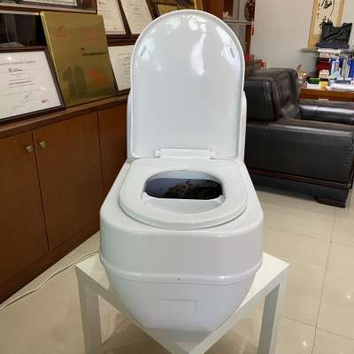 Waterless Bio Composting Toilet The true meaning of no water, no sewage pipe toilet